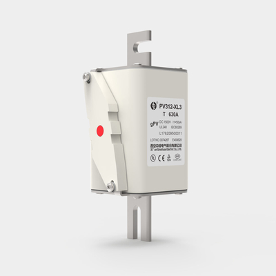 PV312-XL3-T EVS ขั้วต่อเกลียวท่อกลมฟิวส์ PV พลังงานแสงอาทิตย์สำหรับยานพาหนะถนน