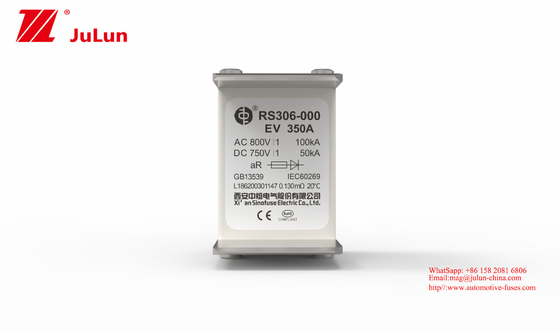 RS306-000-EV EVRoad Vehicle Fuse 350A 750V Small Traffic ฟังก์ชั่นรีเซ็ตอัตโนมัติ