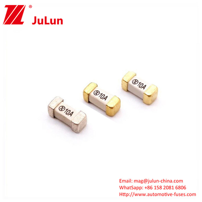SMD UL VDE PSE KC CCC แผงวงจรอิเล็กทรอนิกส์ฟิวส์เซรามิคทองแดง 1A 250V