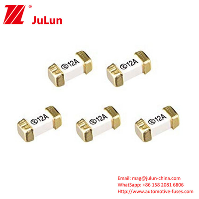 โบดวงจรอิเล็กทรอนิกส์ SMD ทองแดงเซรามิก ฟิวส์ UL VDE PSE KC CCC 250V 12A 250V