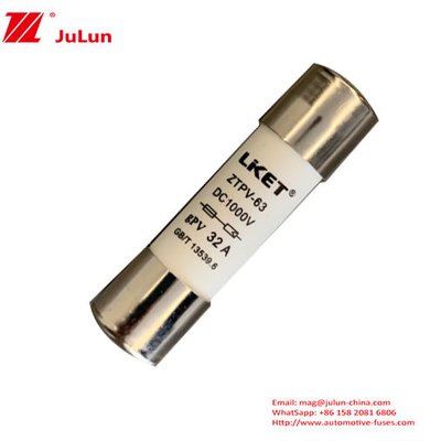 ความดันสูง 1000VDC 15A เซรามิก F สําหรับ 15A 32A 1000VDC