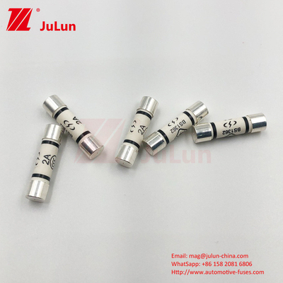 สหราชอาณาจักร 240V 250V เซรามิกออโต้ฟิวส์กับ ASTA BS1362 SS167 กฎหมายความปลอดภัย