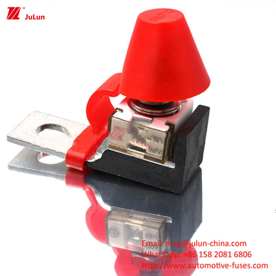 หัวนั่งที่เป่าขึ้น ตัวถือไฟฟ้ารถไฟฟ้าพลังงานใหม่ 58V 50A-300A ติดกันด้วยไฟฟ้า