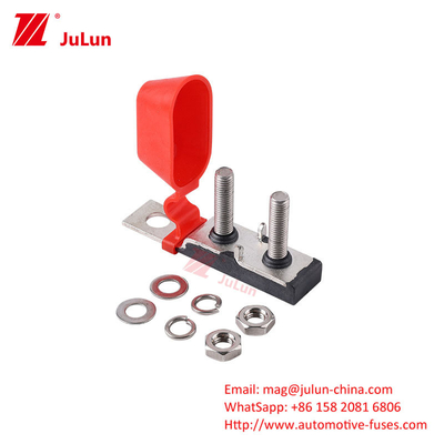 แบตเตอรี่ฟิวส์ แบตเตอรี่ฟิวส์ 100A125A200A เครื่องจักรยานยนต์ เซรามิค สี่เหลี่ยม ไฟฟิวส์สาย