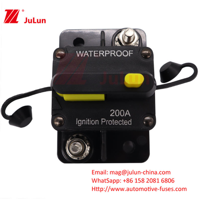Yacht RV 0A-300A Yacht RV Switch Fuse อัตโนมัติรีเซ็ต 12-48v ป้องกันตัวถือไฟฟิวส์