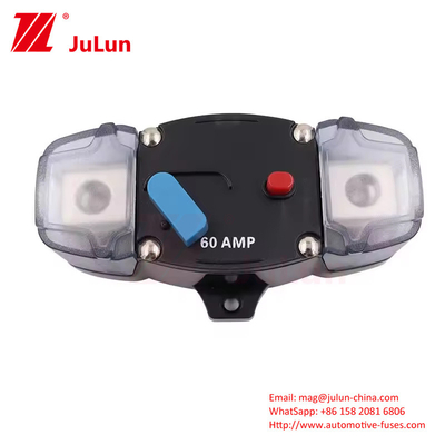 รถยนต์ เรือเรือ Overload Protector12-48 VDC 30A-300A รถ Fuse Holder สเตียโร เทอร์มินัล Inline ตัดวงจร