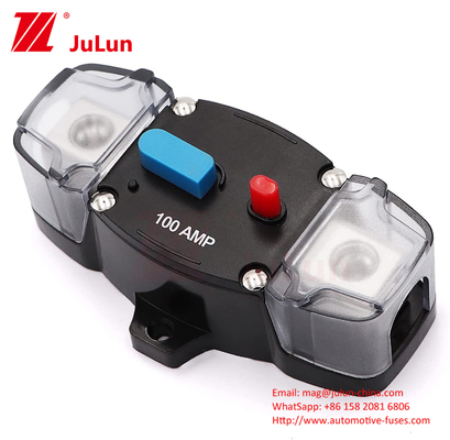 DC Breaker 200A เครื่องตัดวงจร การรีเซ็ตมือ เครื่องป้องกันความดัน DC Breaker รองรับกับระบบ 12, 24 Volt