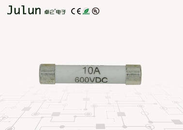 วงจรป้องกันฟิวส์หลอดเซรามิก 600v Dc 6 มม. X 30 มม. 10 แอมป์ฟิวส์เซรามิก