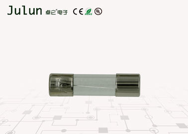 5x20mm แก้วแผงวงจรอิเล็กทรอนิกส์ฟิวส์ 250VAC ด้วยสายทองแดงชุบดีบุก