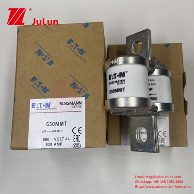 BUSSMANN 630MMT 690V 630A เซรามิก ทองแดง Twin Flat Plate Bolt ประเภทรถยนต์