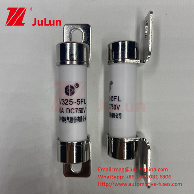 หลอดเซรามิก 14x51 15A 40A 50A EV325 FUSE 750VDC EV32520KA เซรามิก โบลท์รถยนต์ ฟิวส์ 10A-50A ISO8820/JASO D622