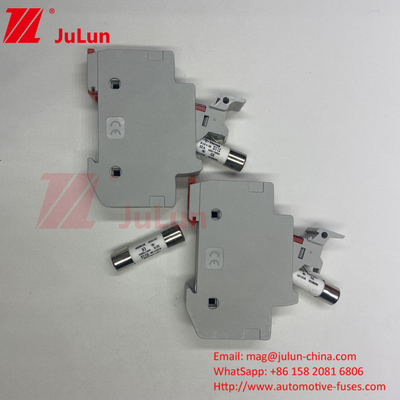 20A Solar PV Fuse Holder With Fuse For Photovoltaic Bus Box Nqqk RT16D-00 TPS ปัจจุบัน DC 80V 250A ไฟฟิวส์พลังงานแสงอาทิตย์