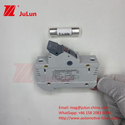 ขาย Mezeen 1P 10x38mm PV DC 1000V 32A ฟิวส์และตัวถือฟิวส์สําหรับการป้องกันระบบแสงอาทิตย์ OEM มี