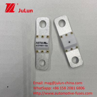 การป้องกันการชาร์จเร็วของรถไฟฟ้า 63VDC 100VDC 125VDC 350A โบลท์บนฟิวส์