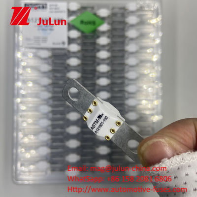 ฟิวส์ป้องกันแบตเตอรี่รถยนต์ EV สําหรับป้องกันวงจรสั้น ASTM A121601 100A 150A