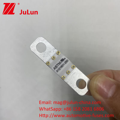 A121601-250A A121601-200A แอสทีเอ็ม ทองแดง เครื่องยนต์ฟิวส์สําหรับแบตเตอรี่เก็บพลังงานไฟฟ้ากระแสสูง
