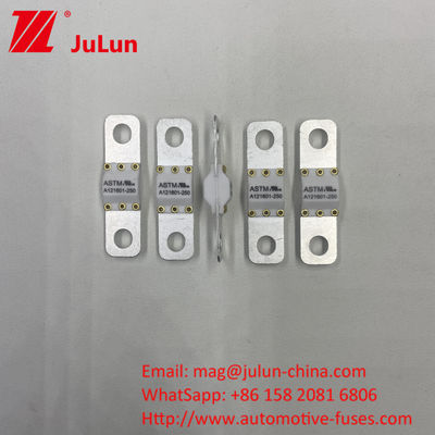 A121601-350A ฟิวส์รถไฟฟ้าที่มีความดัน 125VDC และความสามารถในการทําลาย 6KA