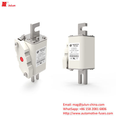160A-550A ปรับปัจจุบันสูงสุด โบลท์บนความดัน Fuse สําหรับระบบพลังงาน