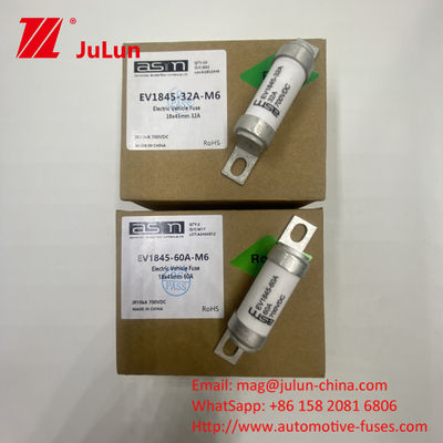 150A 700VDC EV1845 ปลายไฟฟิวส์โบลท์สําหรับรถไฟฟ้า