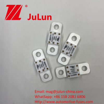 250A 150VDC ASTM A202001-300A เซรามิกออโต้ฟิวส์ด้วยวิธีการติดตั้งสกรูบอลท์