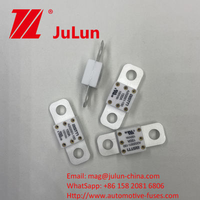 ASTM A202001-250A 150VDC ไฟฟิวส์รถยนต์เซรามิกระดับกระแสไฟฟ้าสูงเพื่อป้องกันวงจรสั้น