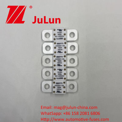 สกรูบอลท์ A202001-350A เซรามิกออโต้ฟิวส์ 20 * 55mm 150VDC สําหรับระบบสื่อสารออโต้