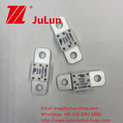 การเก็บพลังงาน เซรามิกออโตโมทีฟ ฟิวส์ A202001-200A 150VDC ด้วยความดันเฉพาะวิธีการติดตั้ง