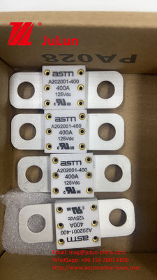 150VDC 500A A202001 ASTM เรตติ้ง เซรามิครถยนต์ ฟิวส์กับแบตเตอรี่เก็บพลังงานรถยนต์