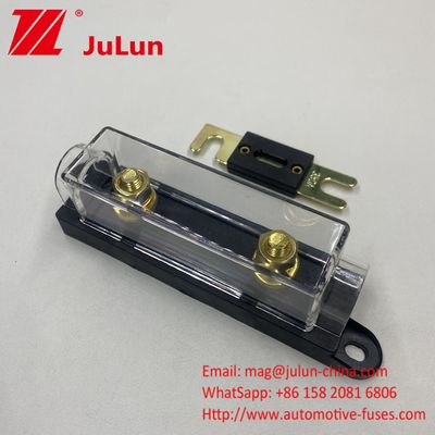 50 แอมเปอร์ Aut Anl Fork Car Fuse With Holder Custom Customer Logo สามารถปรับแต่งได้