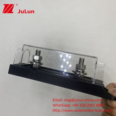 ANL 200A เครื่องถือไฟฟิวส์บอลท์รถยนต์ที่มีฝาปิดโปร่งใส