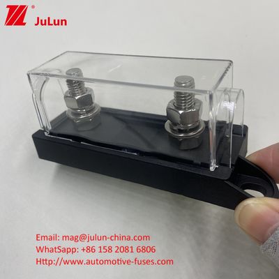 58VDC Mega Medium Auto Car Fuse Holder ความทนต่ออุณหภูมิสูง
