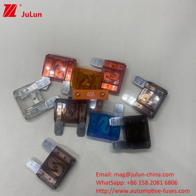 50A 32VDC วอลเตจเรตติ้ง ใบเล็บรถไฟฟิวส์รถยนต์