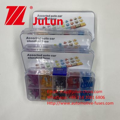 รถยนต์ Offroad รถยนต์ รถบัส 40A 32V 58V Mini Blade Fuse สําหรับอุปกรณ์อิเล็กทรอนิกส์รถยนต์ การแข่งขัน