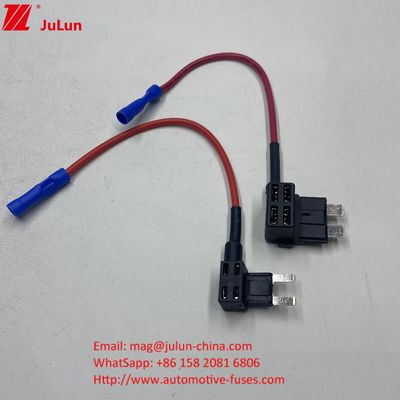 F3A 5A 10A 15A Fuse Tap 16AWG Car Add a Circuit ACU Blade Fuse Adapter with Fuse Holder สําหรับรถยนต์ รถบรรทุก