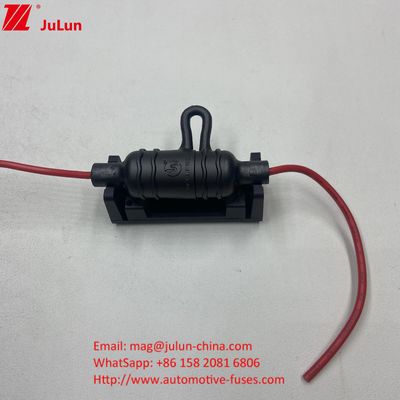 10 * 38mm ไซลินดริก Fuses กันน้ํา IP68 Inline Fuse Holder Cover กับ UL สายสําหรับ