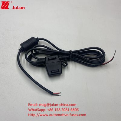 10AWG 20 30 40 50 แอมเปอร์ Maxi Fuse กันน้ํา Car Fuse Holder Inline Fuse Holder เครื่องเก็บไฟ