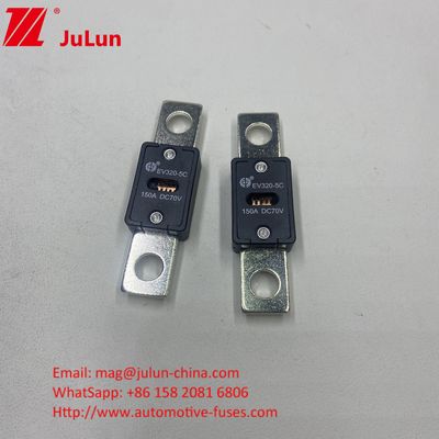 EV320-5X / 5C แบตเตอรี่รถยนต์ 300A ฟิวส์ชาร์จ 70VDC พร้อมฟิวส์ DC สําหรับ EV HEV