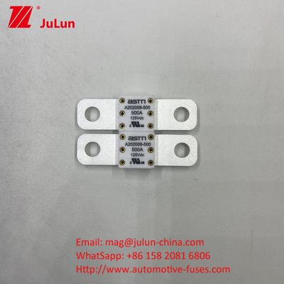 เรือ EV เครื่องยนต์ไฟฟ้า เซ็นเตอร์ปลายไฟฟิวส์ ประเภท 125VDC A202008 350A ASTM