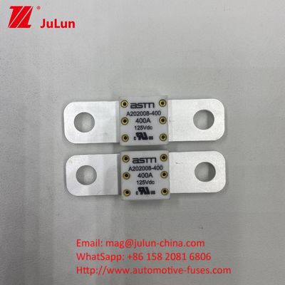 300A 125VDC แบตเตอรี่รถยนต์ ฟิวส์ ASTM ปรับแต่งง่ายการติดตั้ง