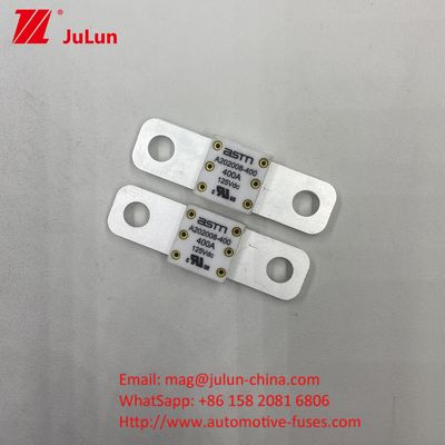 เซรามิกและโลหะ 350A 125VDC การป้องกันวงจรสั้นของแบตเตอรี่รถยนต์