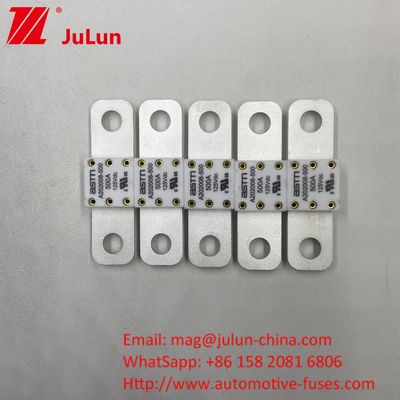 350A 125VDC แบตเตอรี่รถยนต์ ฟิวส์ ขนาดเล็ก ปรับระดับกระแสไฟฟ้าสูง ASTM การป้องกันวงจรสั้น