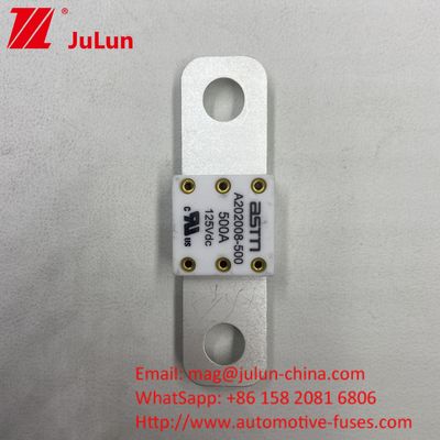 500A 125VDC เซรามิกแบตเตอรี่รถยนต์ ฟิวส์สําหรับ ANM AMM AEGA ANL CNN CNL