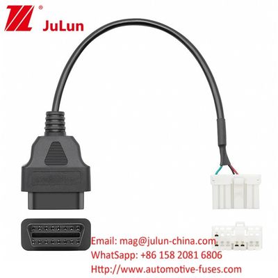 เทสล่า โมเดล S/X OBD2 12PIN คาเบิ้ลแปลงการวินิจฉัย