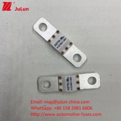 การเก็บพลังงาน 250A 125VDC เซรามิกรถยนต์ฟิวส์ 6KA ความสามารถการแตกทอง