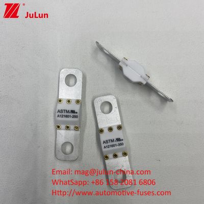 เครื่องชาร์จรถยนต์ EV เซรามิกออโต้ฟิวส์ ASTM 121601 350A 125VDC