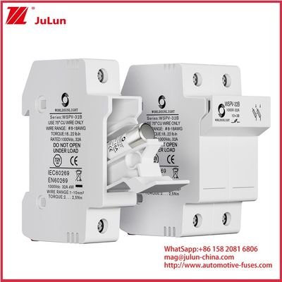 GPV 16A 1000VDC 20KA โฟโตวอลเตอิก โฮโอลเตจ ท่อเซรามิกฟิวส์ 10 * 38 มม