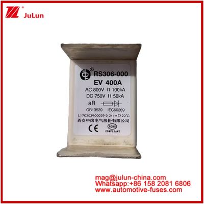ประเภทการใช้งาน EV 400A AC800V 100KA DC750V 50KA หลอดเซรามิก