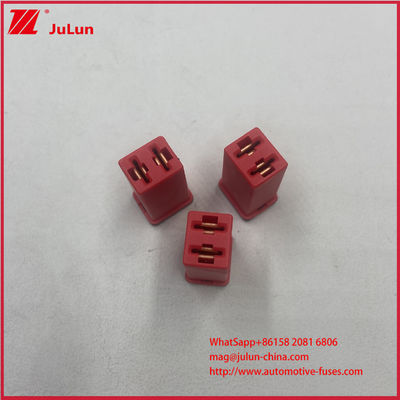 0895040.Z Series Low Back JCASE เรท 58V PEC 50A 60A Blade Fuse 32VDC 58VDC J Case M ประเภทอัตโนมัติ Fuse Slow Blow Box แบบสี่เหลี่ยม