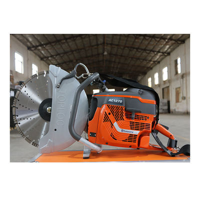 เครื่องตัดคอนกรีตถนนกู้ภัยแบบไร้ฝุ่น Saw Dust-free Rescue Cement Road Concrete Cutting Machine AC 1270 ขนาด 16 นิ้ว