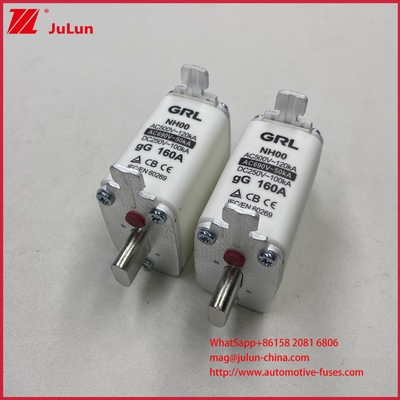 160A, 200A, 250A,315A, 400A, NT000,NT00,NT0,NT1,NT2,NT3,NT4 สายเชื่อมไฟฟิวส์ใบและฐานไฟฟิวส์ 500V AC 10A ~ 100A, 125A,500A 630A